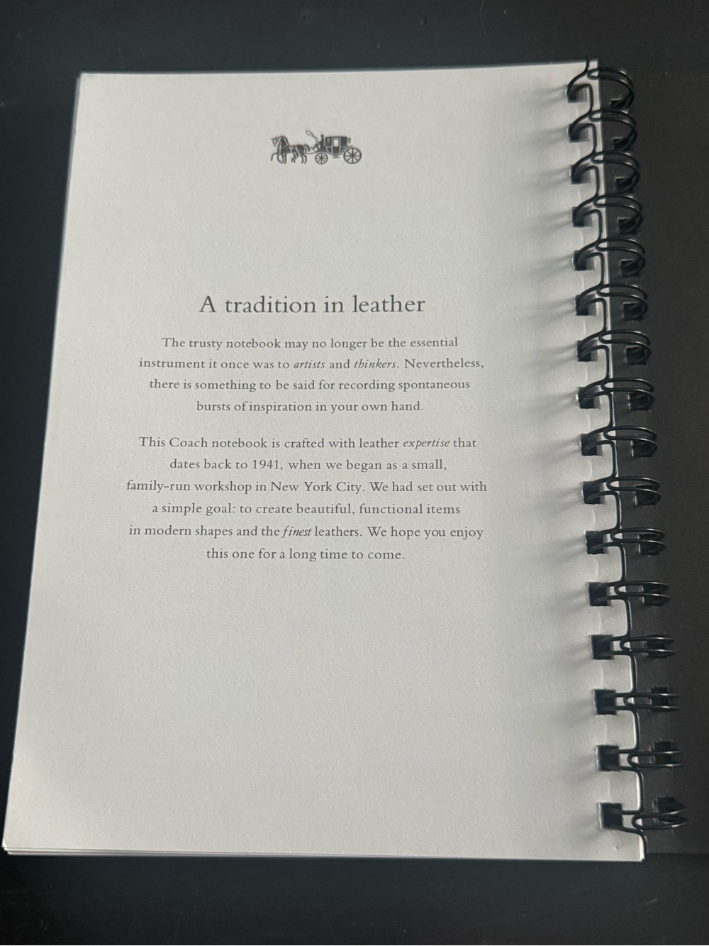 Coach Notebook Refill - Picture 3 of 4